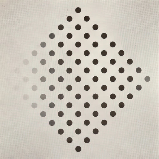 Bridget Riley Prints & Posters: The Enduring Allure of Op Art Mastery - BLACK TO WHITE DISKS 1952 by Bridget Riley