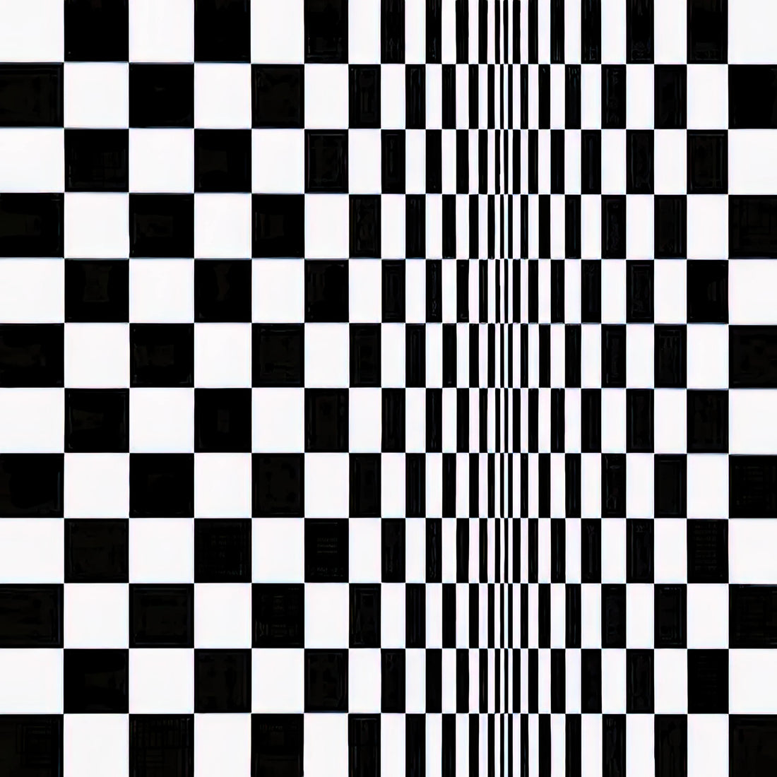 Bridget Riley Screen Prints: The Definitive Guide to Op Art Mastery - MOVEMENT IN SQUARES 1961 by Bridget Riley