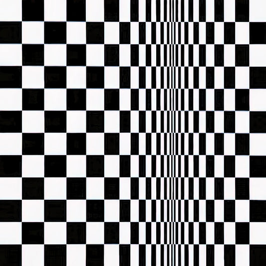 Bridget Riley Screen Prints: The Definitive Guide to Op Art Mastery - MOVEMENT IN SQUARES 1961 by Bridget Riley