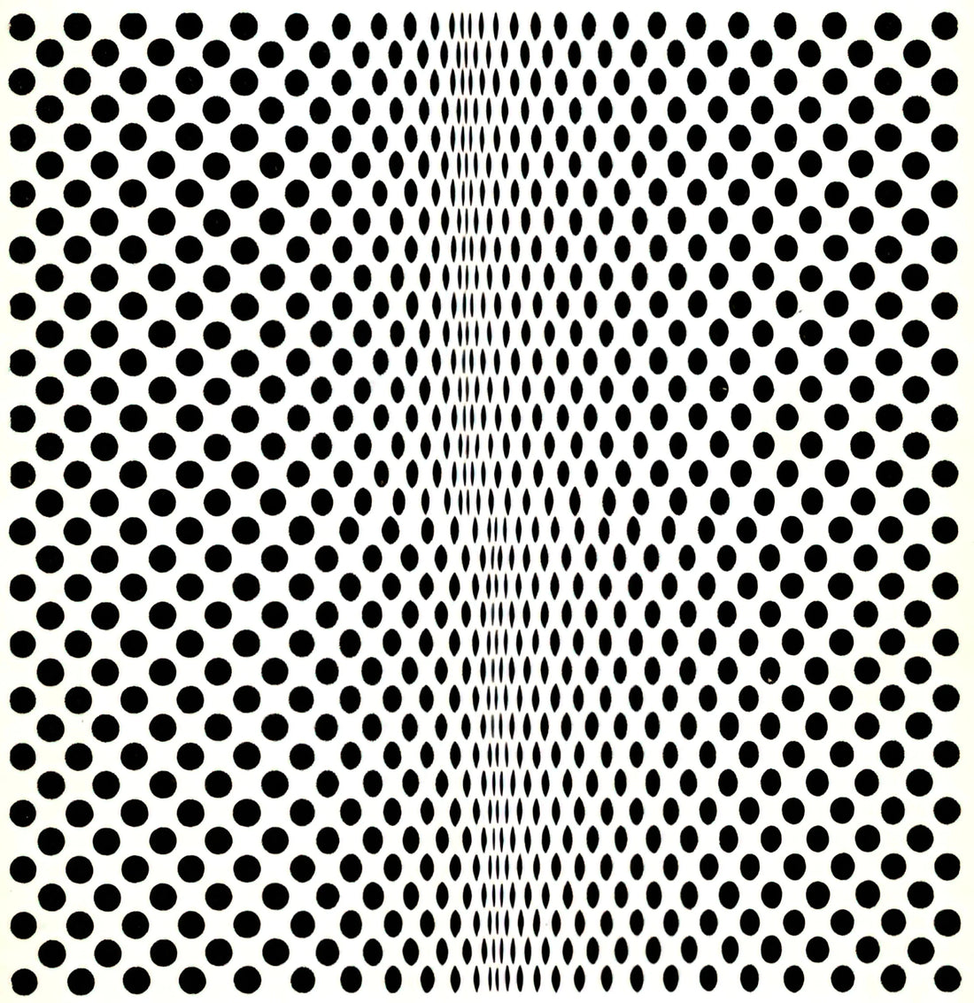 Bridget Riley and Pierre-Auguste Renoir: A Study in Contrasts and Artistic Evolution - FISSION 1963 by Bridget Riley