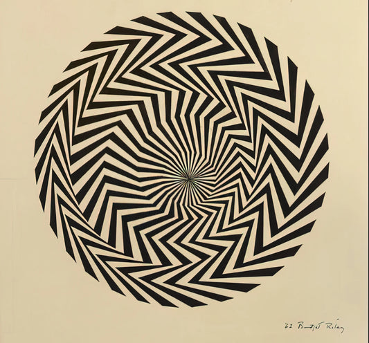 Bridget Riley at MoMA: The Optical Revolution and Enduring Legacy of Op Art - BLAZE STUDY 1962 by Bridget Riley
