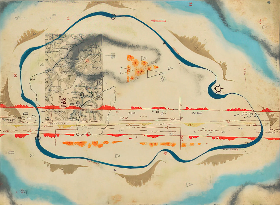 Bruno Munari at MoMA: The Polymath Who Redefined Modern Art and Design - Cosmic Map - 1930 by Bruno Munari