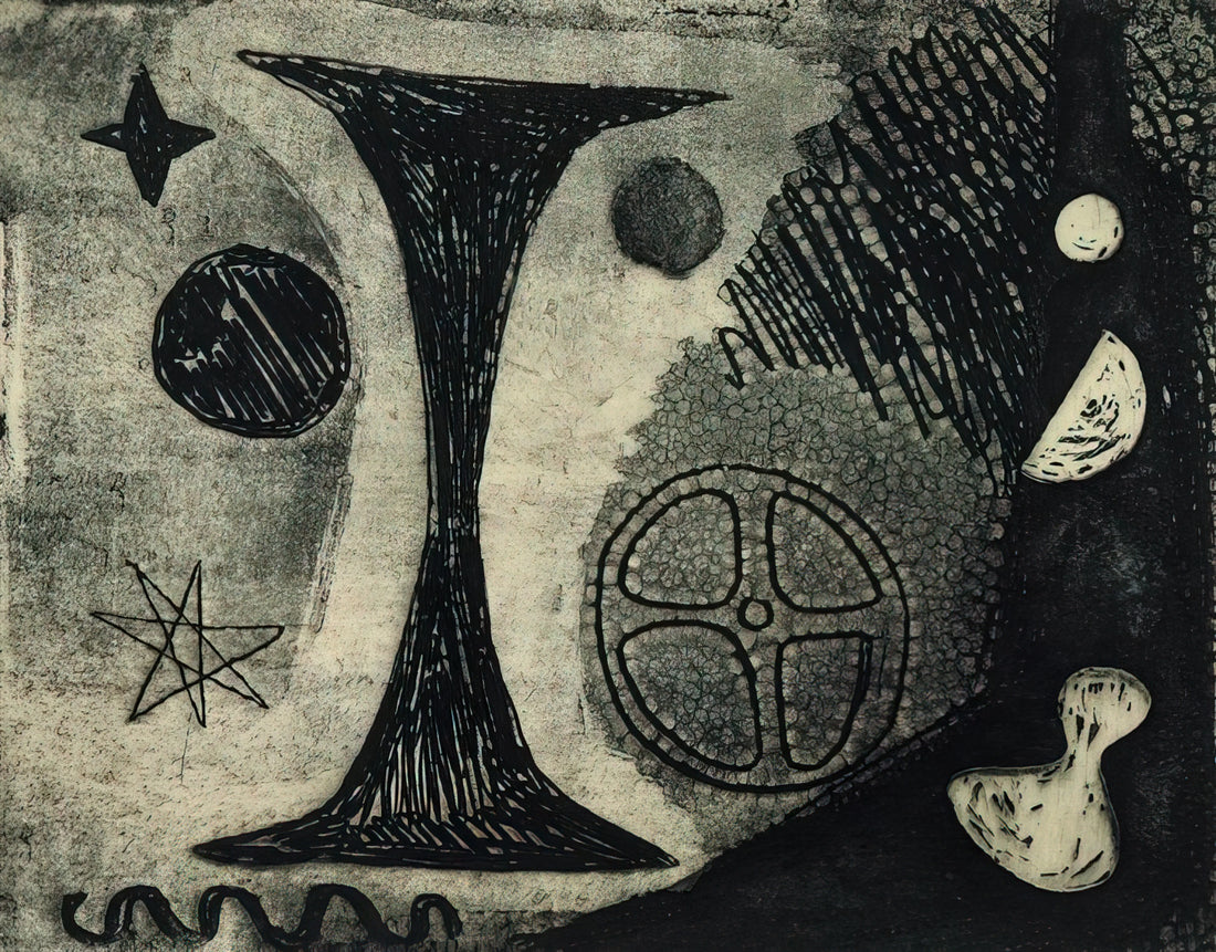 Calder Artwork: The Kinetic Genius of Alexander Calder's Mobiles and Stabiles - THE BIG I 1944 by Alexander Calder
