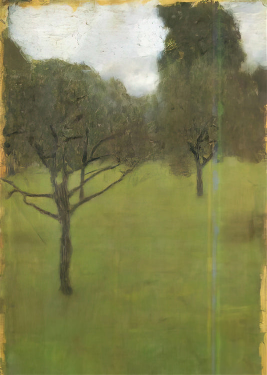 Canvas Gustav Klimt: The Intersection of Symbolism, Modernity, and Decorative Art - ORCHARD by Gustav Klimt