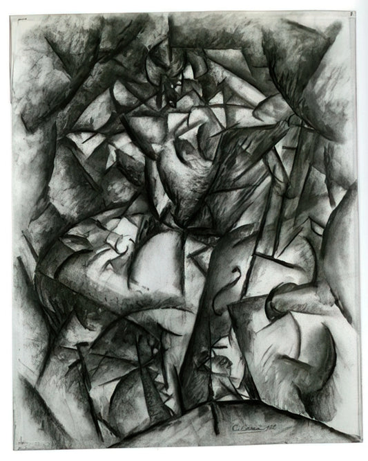 Carlo Carrà: The Revolutionary Journey of a Futurist Master - CONCERT CAFE 1912 by Carlo Carra