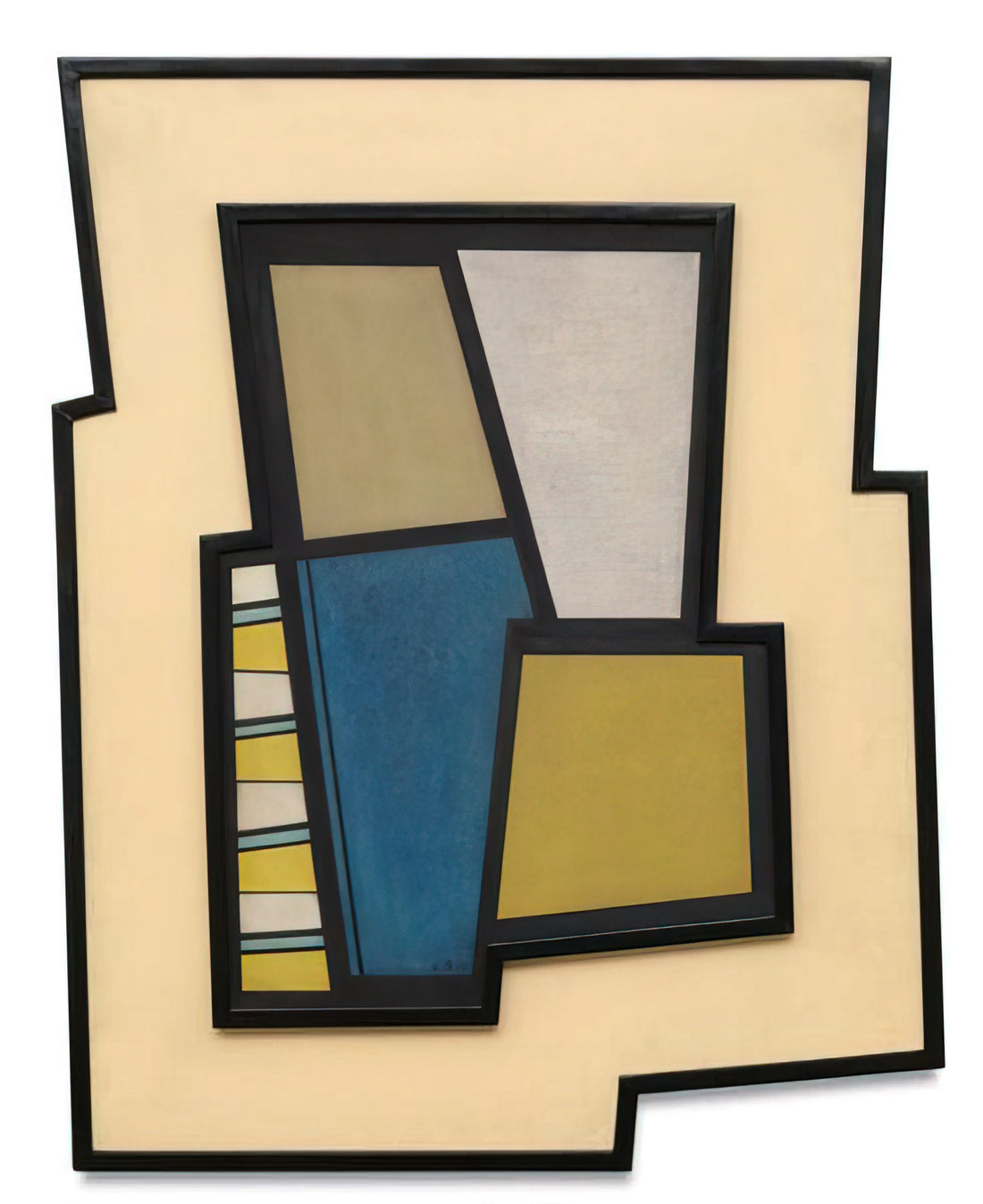 Carmelo Arden Quin Brushed Aluminum Print: The Avant-Garde Legacy in Modern Art Reproduction - Lice - 1945 by Carmelo Arden Quin