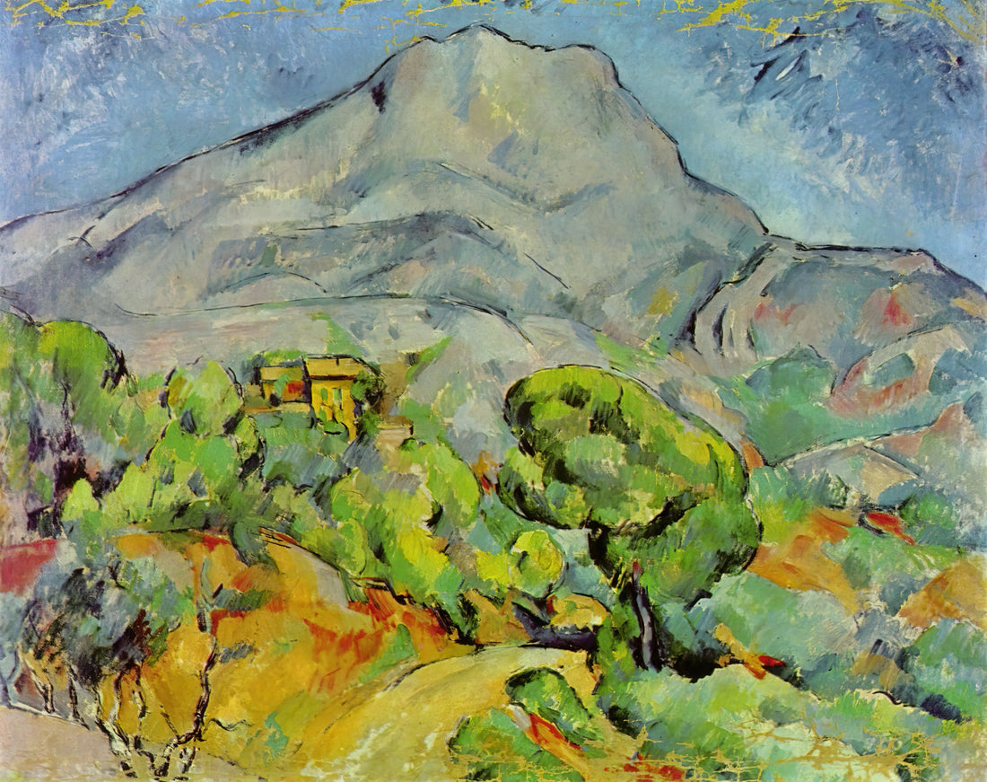 Cézanne Letters: The Private Writings That Reveal the Artist's Revolutionary Mind - Road near Mont Sainte-Victoire by Paul Cézanne
