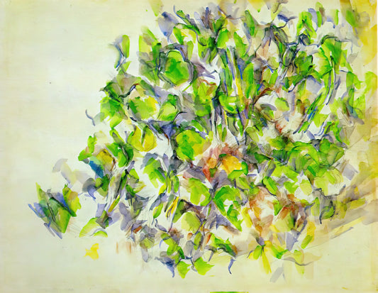 Cézanne Self Portraits: A Mirror to Modern Art's Evolution - Foliage by Paul Cézanne