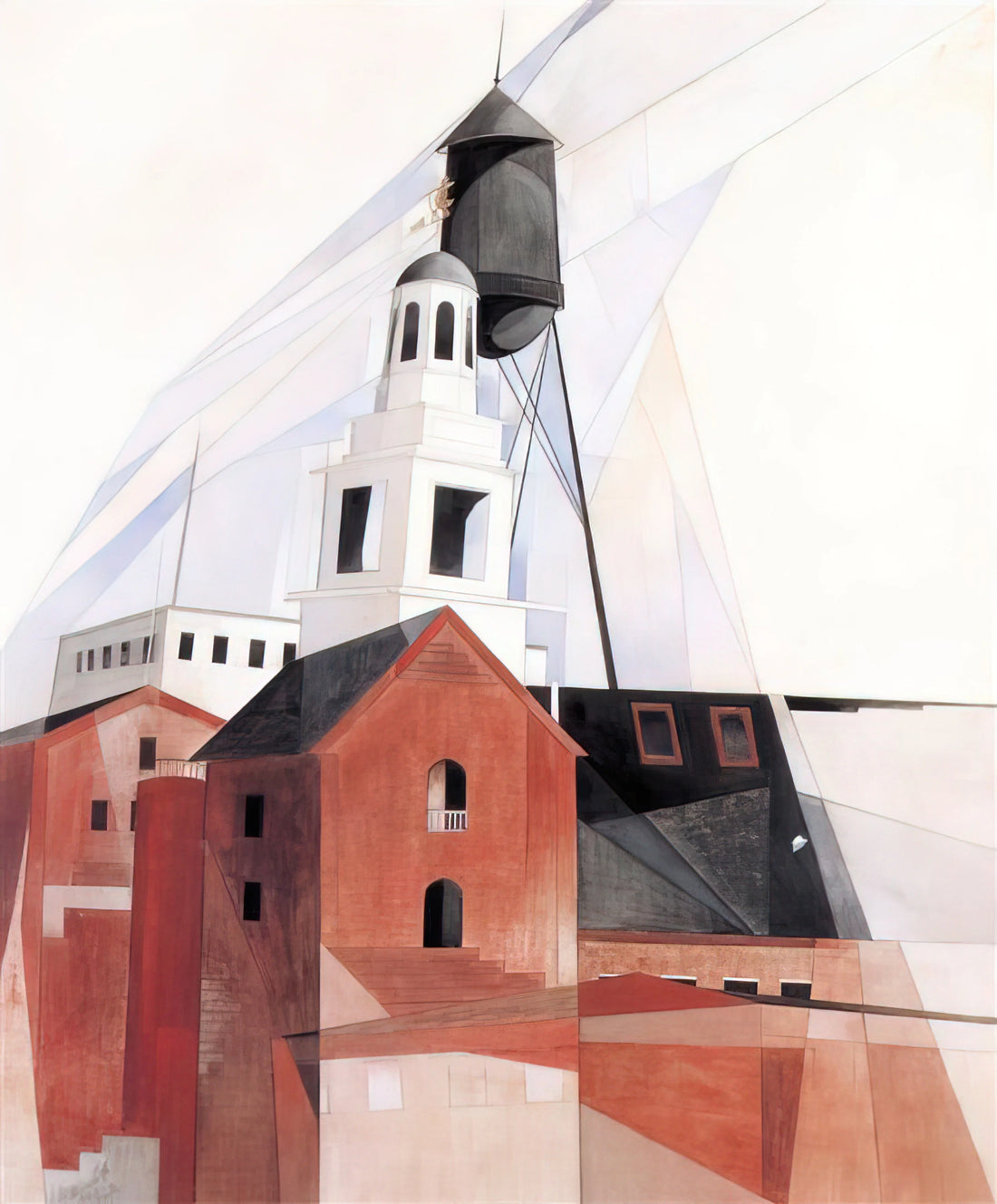 Charles Demuth: The Precisionist Visionary Who Redefined American Modernism - Lancaster - 1920 by Charles Demuth