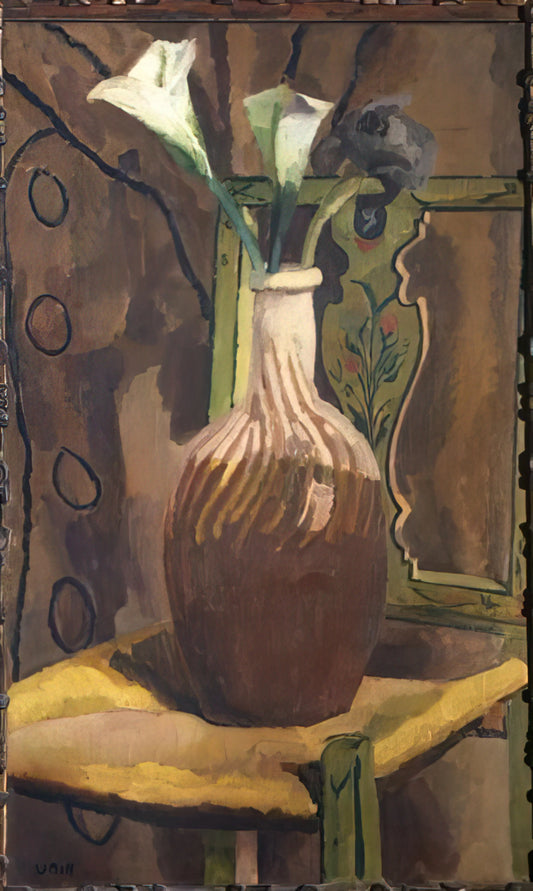 Charleston Vanessa Bell: The Artistic Heart of Bloomsbury's Country Retreat - ARUM LILIES 1919 by Vanessa Bell