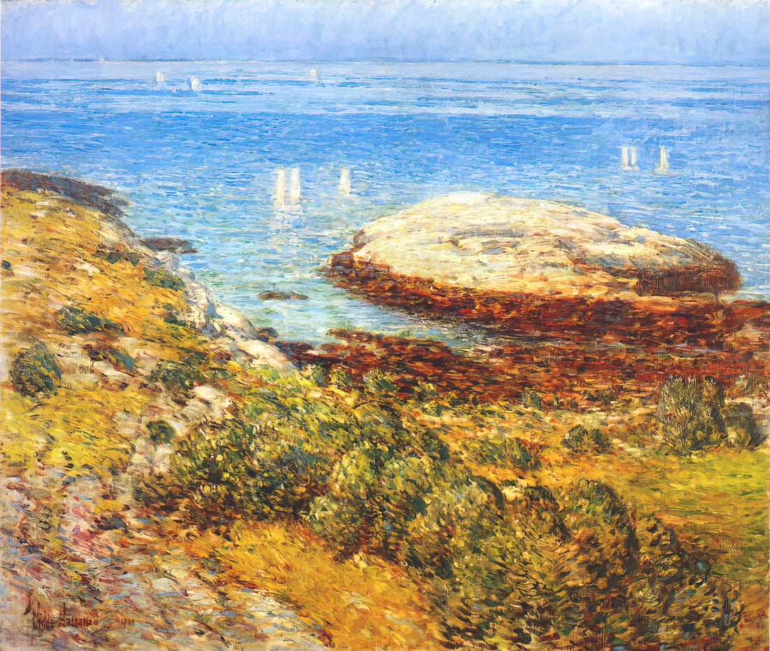 Childe Hassam Etchings: The American Impressionist's Printmaking Legacy - Early morning calm by Childe Hassam