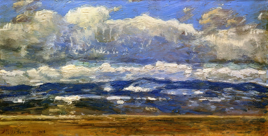 Childe Hassam Prints: The American Impressionist's Legacy in Fine Art Reproductions - Over the Great Divide by Childe Hassam