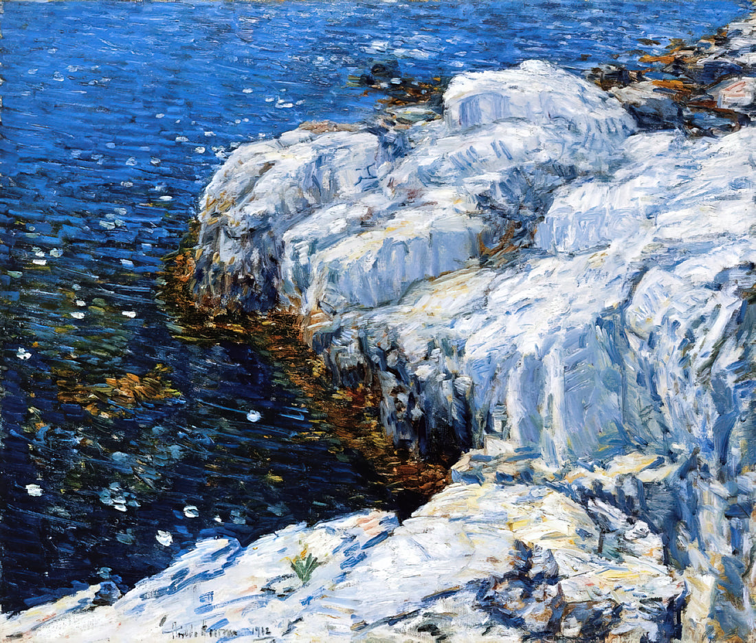 Childe Hassam's Boston Common at Twilight: An American Impressionist Masterpiece - Jelly Fish by Childe Hassam