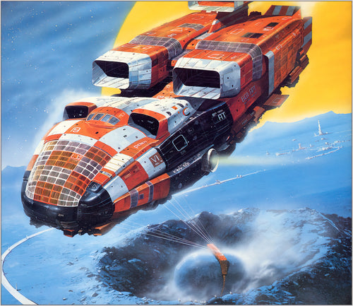 Chris Foss: The Visionary Artist Who Defined Sci-Fi Book Cover Art ...