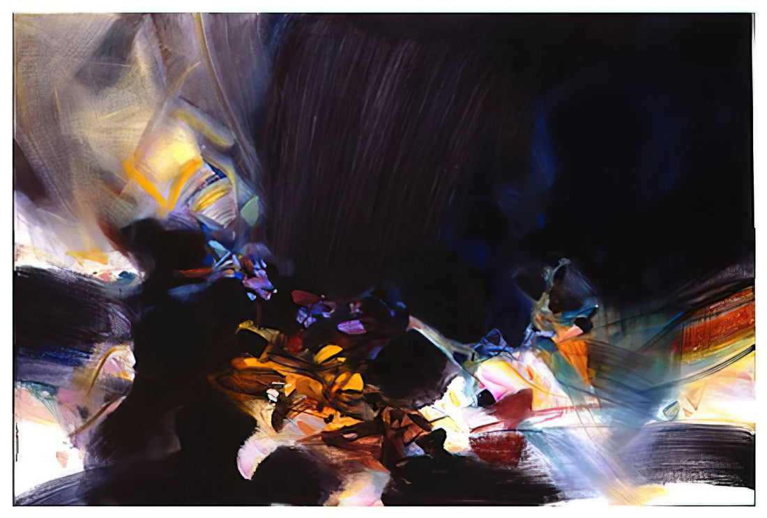 Chu Teh-Chun: The Abstract Master Who Bridged East and West - RITUELS 1996 by Chu teh Chun