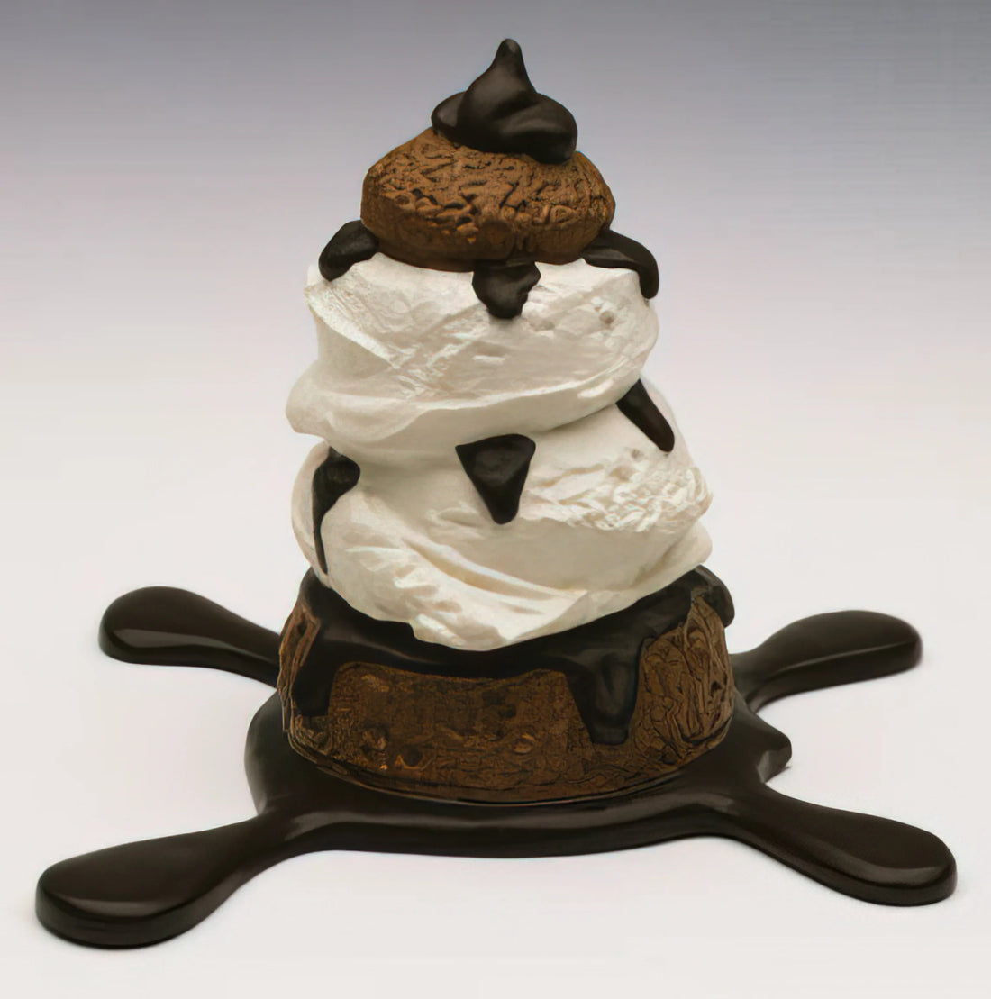 Claes Oldenburg and Coosje van Bruggen: The Collaborative Genius Behind Monumental Pop Art - PROFITEROLE 1990 by Claes Oldenburg