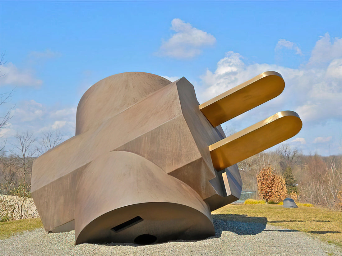 Claes Oldenburg and Coosje van Bruggen: The Playful Revolutionaries of Public Art - PLUG 1970 by Claes Oldenburg