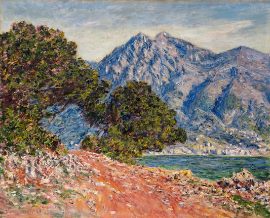 Claude Monet Exhibition Poster: A Collector's Guide to Impressionist Legacy - Cap Martin 2 by claude monet