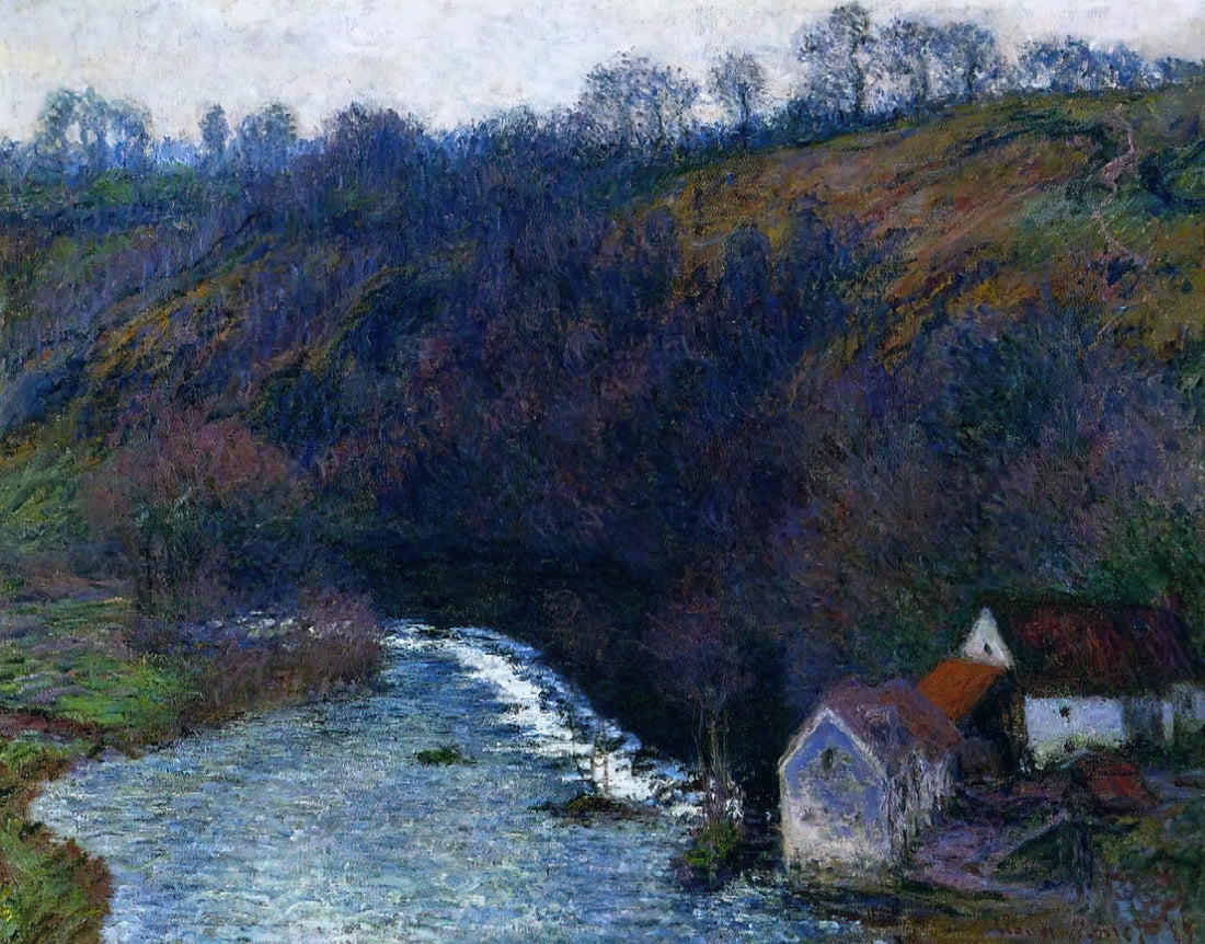 Claude Monet Houses on the Achterzaan: A Pivotal Dutch Masterpiece in Impressionism - The Mill at Vervy by claude monet