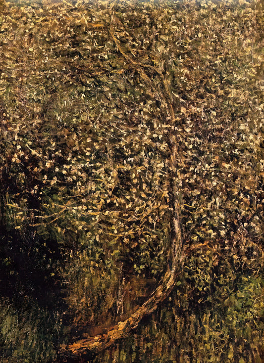 Claude Monet La Grenouillère 1869: The Birth of Impressionism at a Parisian Watering Hole - Apple Trees in Blossom by the Water by claude monet