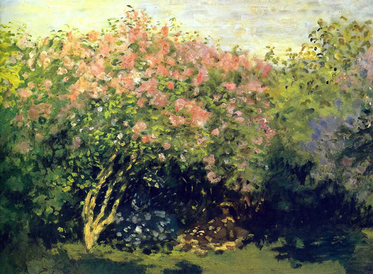 Claude Monet La Grenouillère: The Revolutionary Painting That Defined Impressionism - Lilacs in the Sun by claude monet