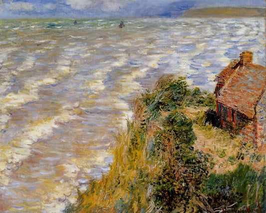 Claude Monet Prints for Sale: A Curator's Guide to Collecting Impressionist Masterpieces - Rising Tide at Pourville by claude monet