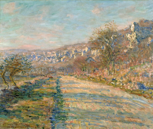 Claude Monet and Camille: The Muse Who Shaped Impressionism - Road of La Roche-Guyon by claude monet
