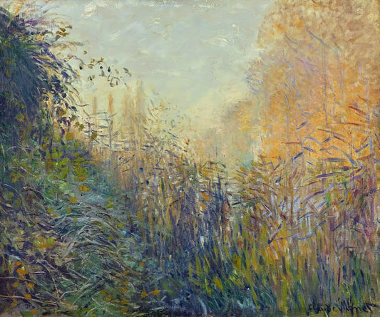 Claude Monet at the Musée d'Orsay: A Curator's Guide to His Masterpieces - Study Rushes at Argenteuil by claude monet