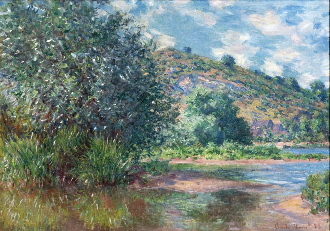 Claude Monet's Garden: The Living Canvas That Transformed Impressionism - Landscape at Port-Villez by claude monet