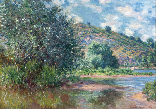 Claude Monet's Garden: The Living Canvas That Transformed Impressionism - Landscape at Port-Villez by claude monet
