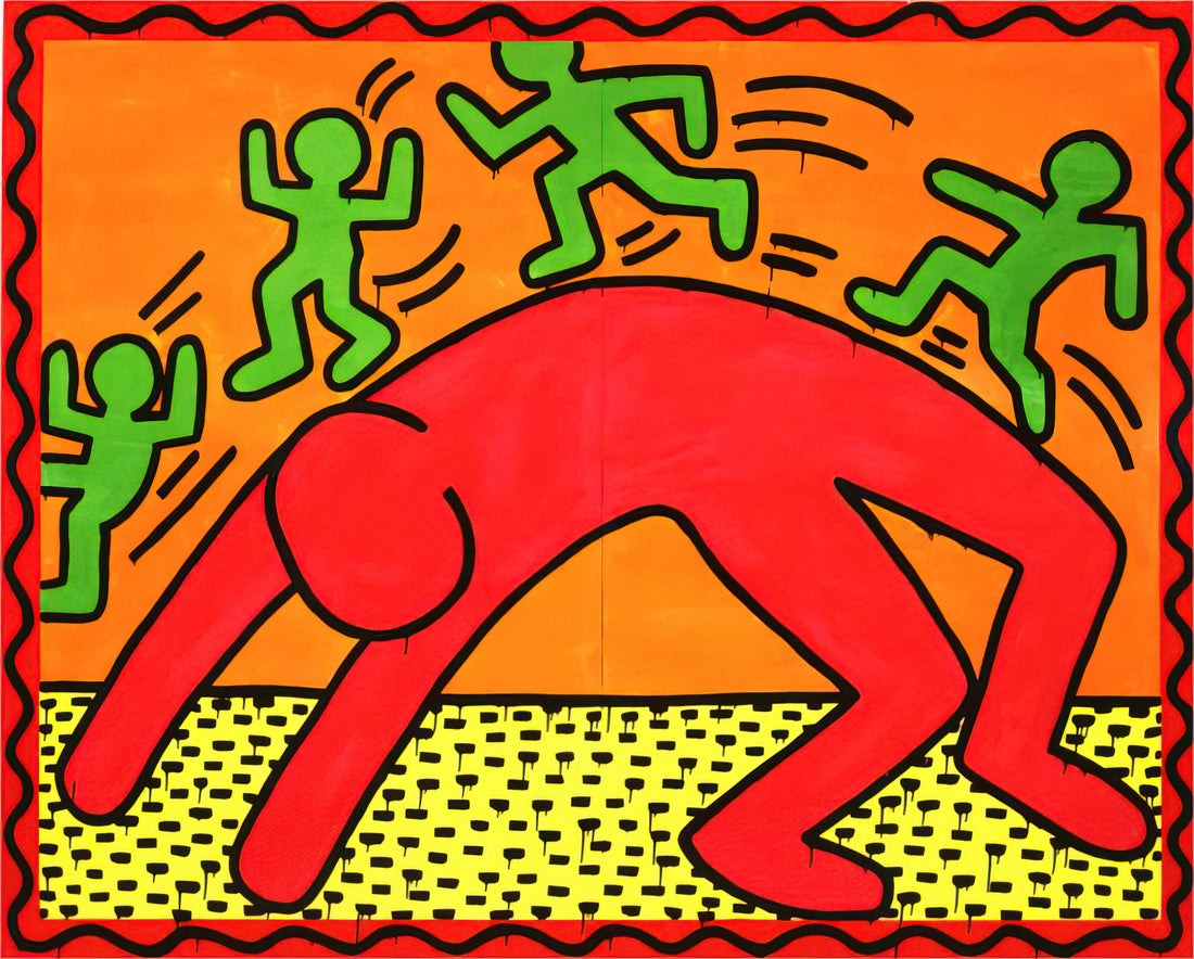 Coach Mickey Mouse Keith Haring: A Pop Art Collaboration Decoded - UNTITLED 1982 2 by Keith Haring