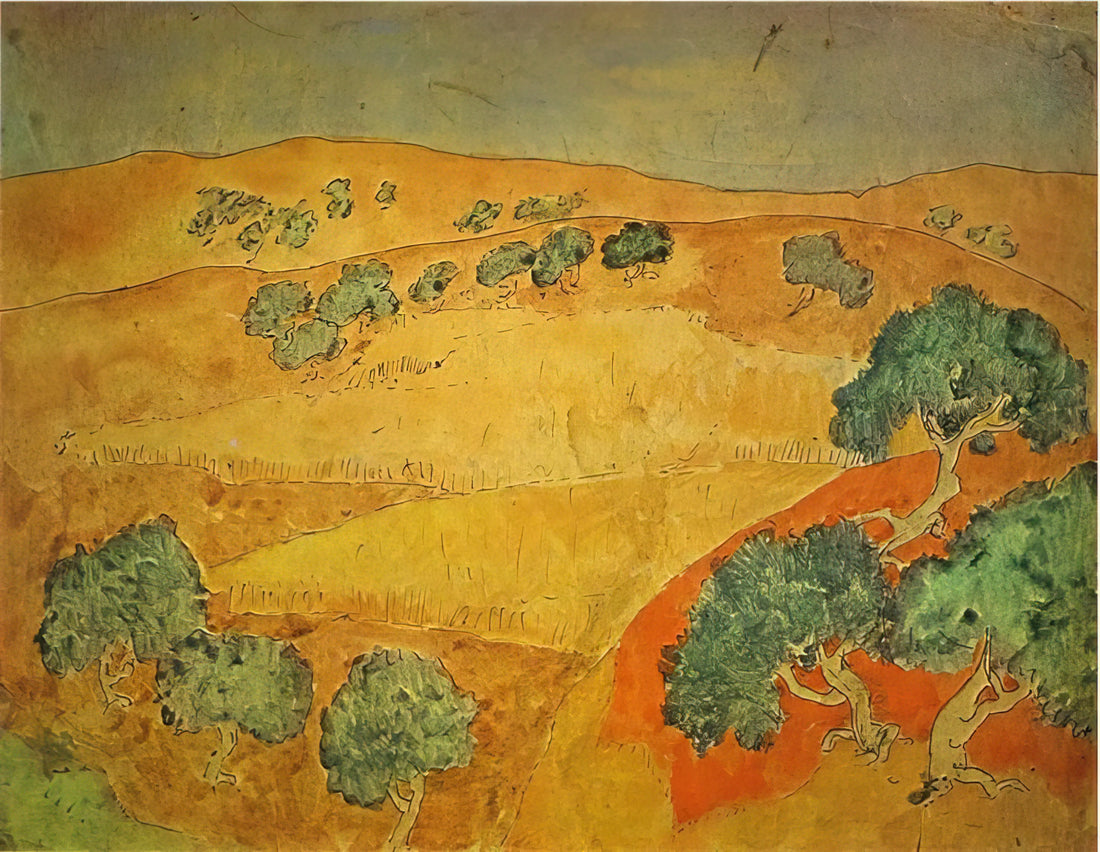 Cubism Painting by Pablo Picasso: The Revolutionary Art That Shattered Perspective - Summer landscape by Pablo Picasso