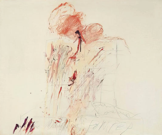 Cy Twombly Reproduction: Understanding the Artist's Legacy Through Museum-Quality Prints - Death of Pompey  Rome  by Cy Twombly