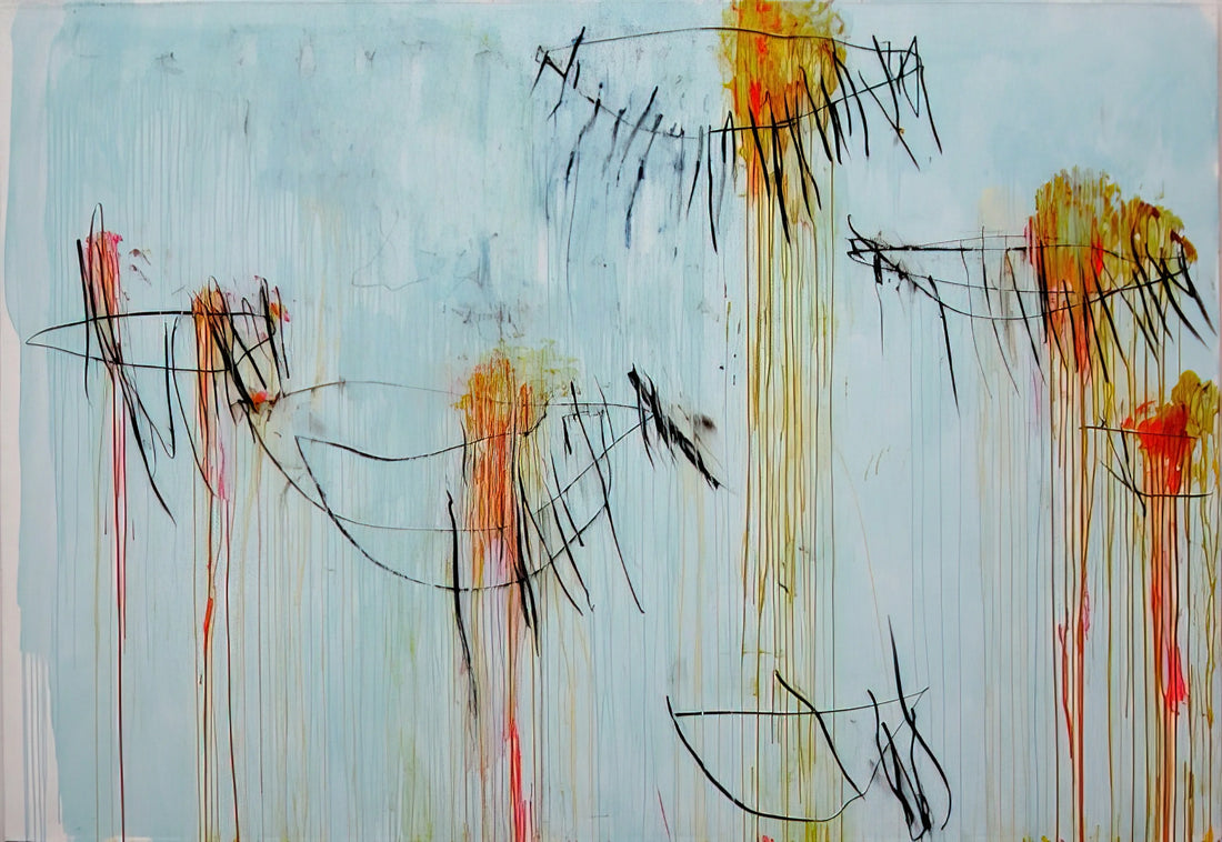 Cy Twombly and Basquiat: A Dialogue Between Two Masters of Gestural Expression - Lepanto, Part II by Cy Twombly