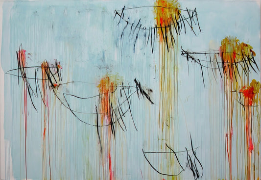 Cy Twombly and Basquiat: A Dialogue Between Two Masters of Gestural Expression - Lepanto, Part II by Cy Twombly