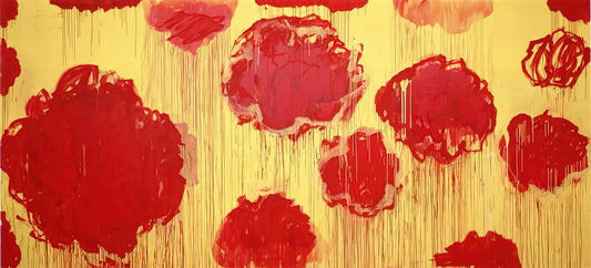 Cy Twombly and Horst P. Horst: An Unlikely Artistic Dialogue of Gesture and Precision - Untitled  Peonias series  by Cy Twombly