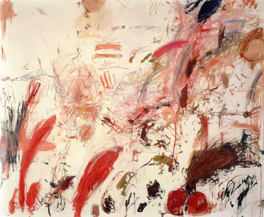 Cy Twombly and Nicola Del Roscio: The Artistic Partnership That Defined a Legacy - Ferragosto IV by Cy Twombly