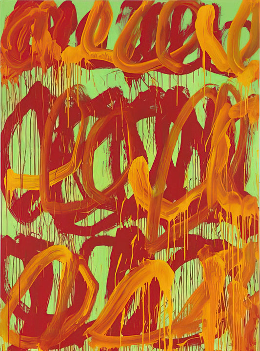 Cy Twombly at the Getty Center: A Master's Legacy in Los Angeles - Camino Real  II  by Cy Twombly