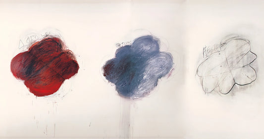 Cy Twombly: A Retrospective of Gesture, Myth, and Modernist Legacy - Fifty Days at Iliam. Shades of Achilles, Patroclus, and Hector by Cy Twombly