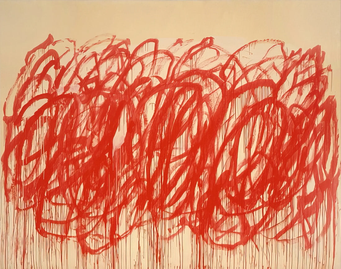 Cy Twombly: Deciphering the Poetic Language of Artnet's Most Elusive Master - Untitled  Bacchus  by Cy Twombly