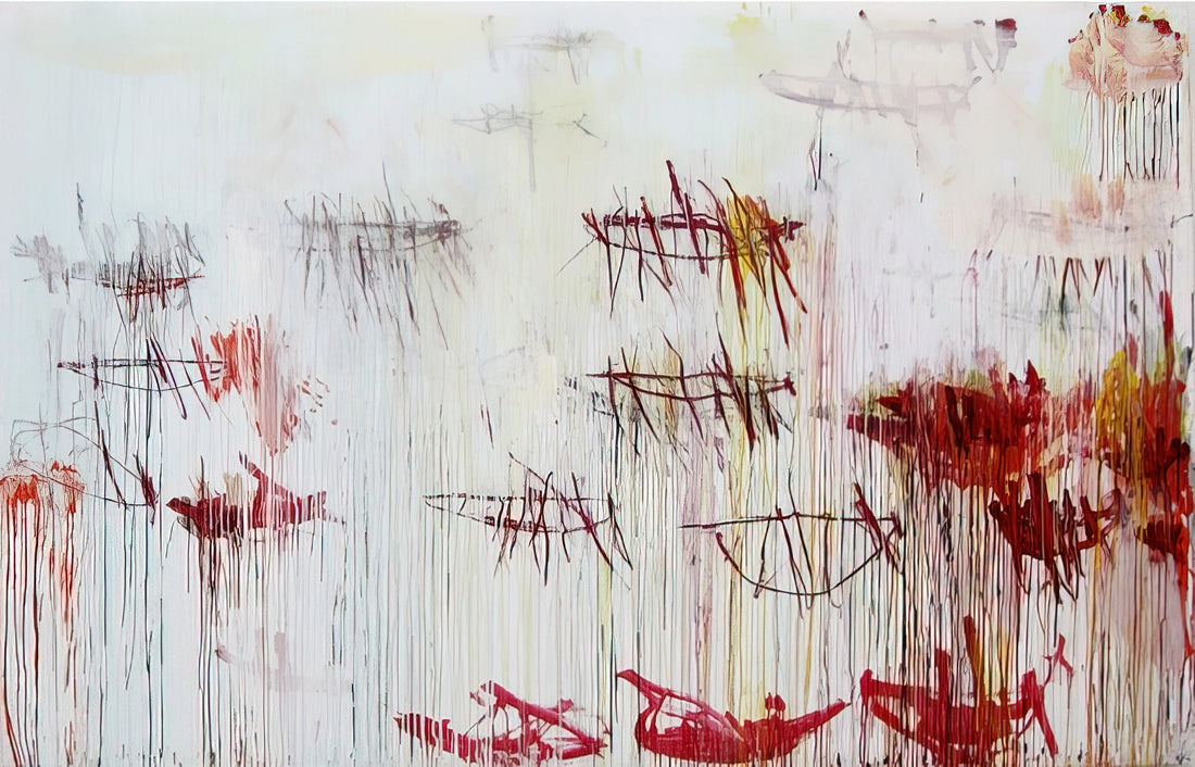 Cy Twombly: The American Artist Who Redefined Abstraction - Lepanto, Part IX by Cy Twombly