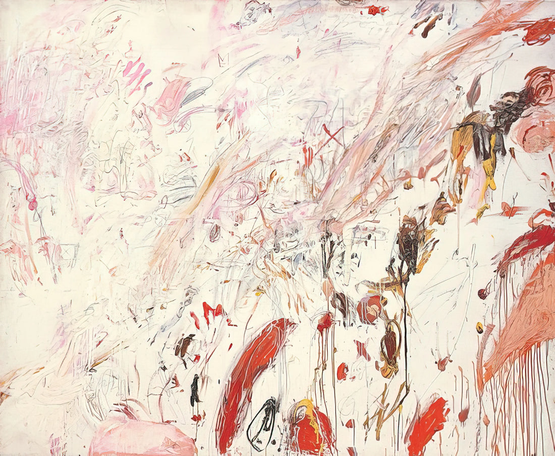 Cy Twombly: The Getty's Master of Scribbles, Myths, and Modern Abstraction - Ferragosto III by Cy Twombly
