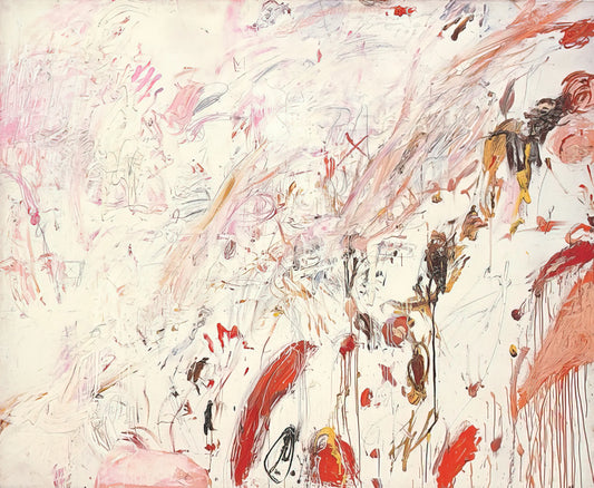 Cy Twombly: The Getty's Master of Scribbles, Myths, and Modern Abstraction - Ferragosto III by Cy Twombly