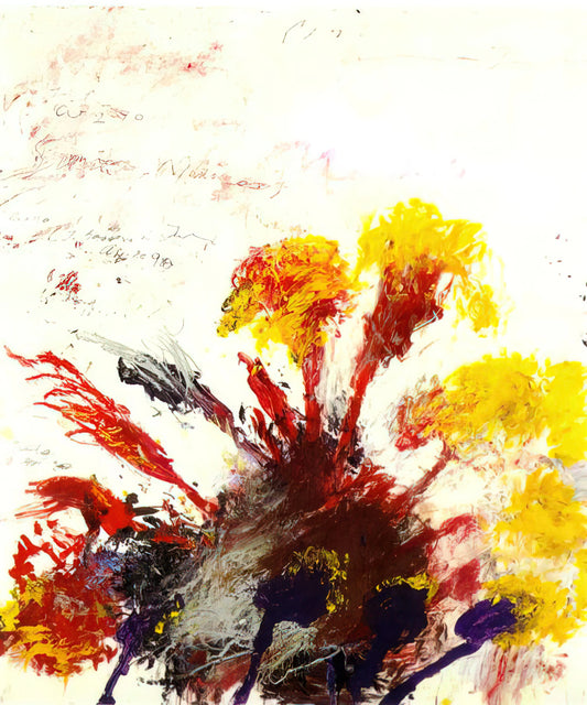 Cy Twombly: The Poetic Language of Gesture and Graffiti in Modern Art - Summer Madness by Cy Twombly