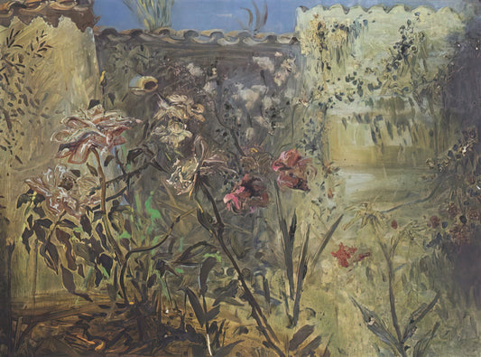 Dali Destino Prints: The Surrealist's Animated Masterpiece in Art Form - THE PATIO OF PORT LLIGAT by Salvador Dali