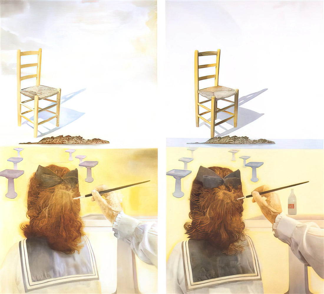 Dali Disney: The Surrealist Collaboration That Redefined Animation Art - THE CHAIR by Salvador Dali