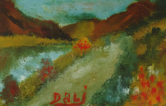 Dali Faces: Decoding the Surrealist Portraits of Salvador Dalí - LANDSCAPE 2 by Salvador Dali