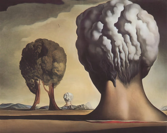 Dali Gallery: Exploring the Surrealist Master's Vision Through Museum-Quality Prints - HREE SPHINXES OF BIKINI by Salvador Dali