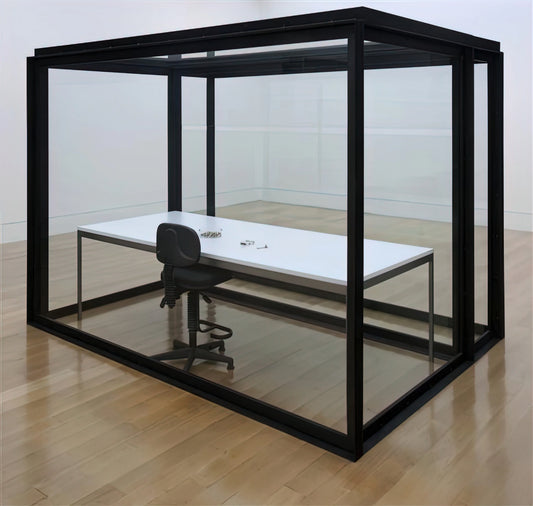 Damien Hirst Blossom: A Floral Revolution in Contemporary Art - THE ACQUIRED INABILITY TO ESCAPE 1991 by Damien Hirst