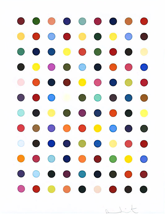 Damien Hirst and David Bowie: When Contemporary Art Met Rock 'n' Roll Iconography - FLUMEQUINE by Damien Hirst